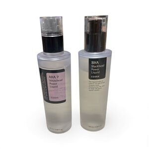 Lot of 2 COSRX BLACKHEAD & whitehead power liquid bottles